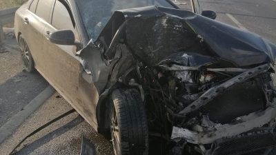 Konya’nın Akşehir ilçesinde otomobilin çarptığı tarım işçilerini taşıyan kamyonetteki 8