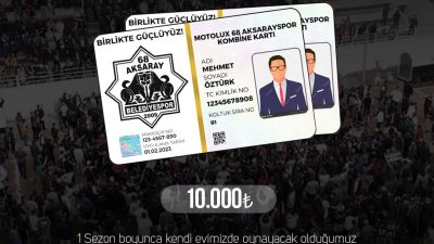 TFF 2. Lig’de mücadele edecek olan Motolux 68 Aksaray Belediyespor,