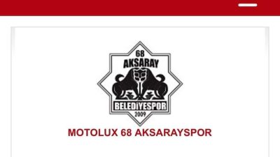TFF 2. Lig’de mücadele edecek olan Motolux 68 Aksaray Belediyespor’un