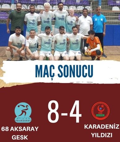 Afyonkarahisar’da düzenlenen futsal turnuvasında