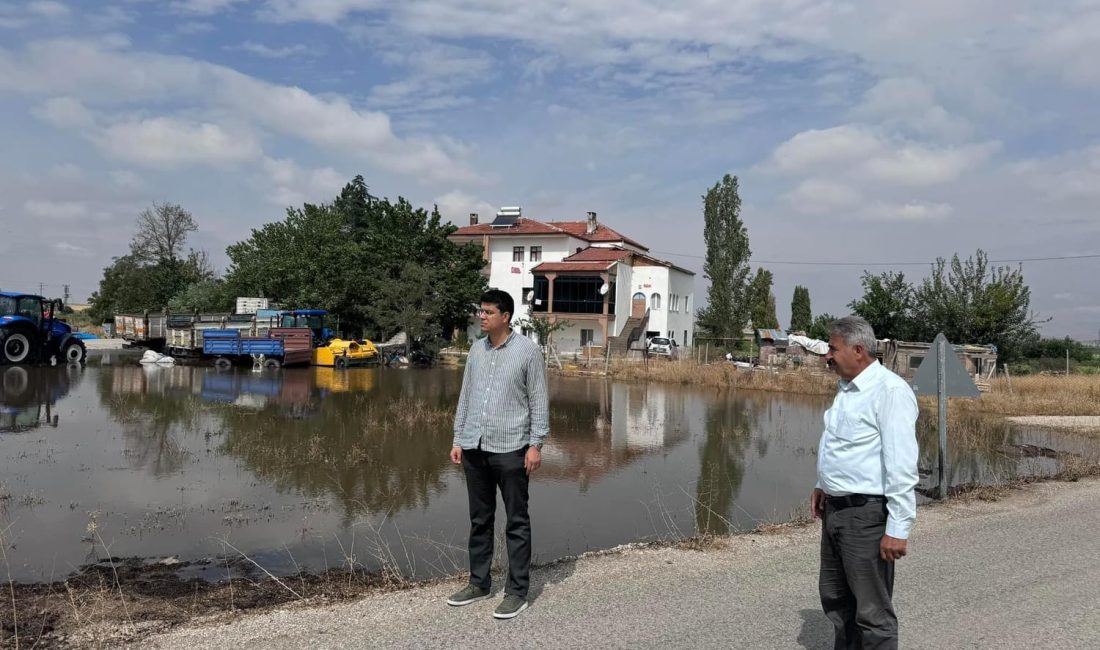 Kaymakam Yetiş, Alanyurt'taki sel