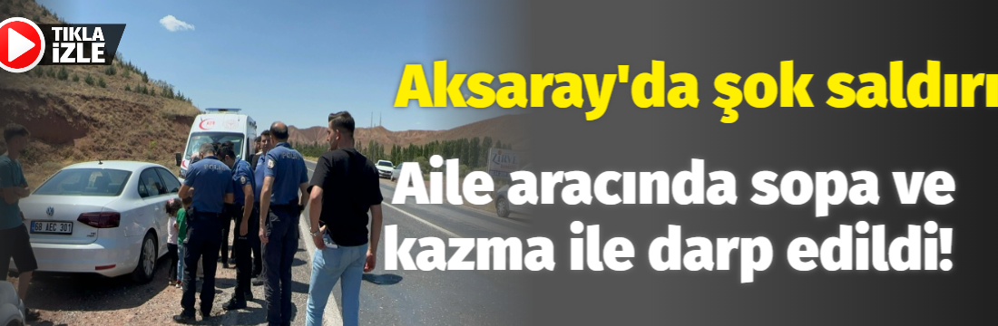 Aksaray merkez Kireçlik yolunda