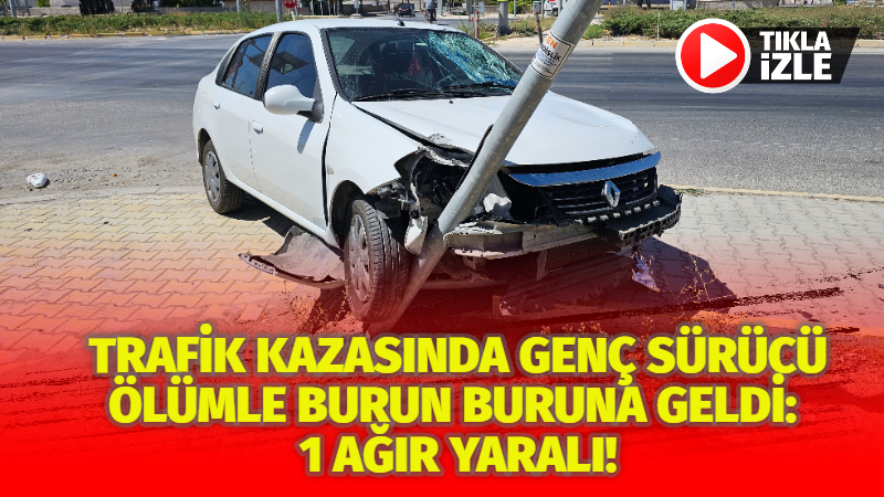 Aksaray’da trafik kazasında ölümle burun buruna geldi; 1 ağır yaralı!