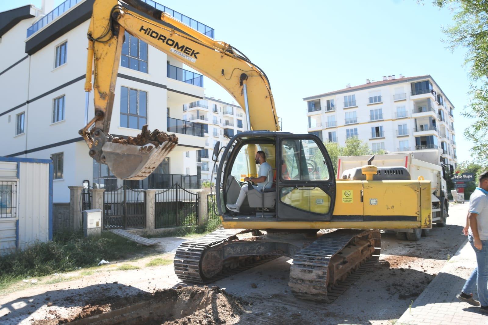 Şehrin kalbi yenileniyor: Altyapı çalışmaları tam gaz!