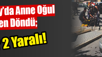 Aksaray- Konya Karayolu kavşağında meydana gelen kazada biri ağır iki