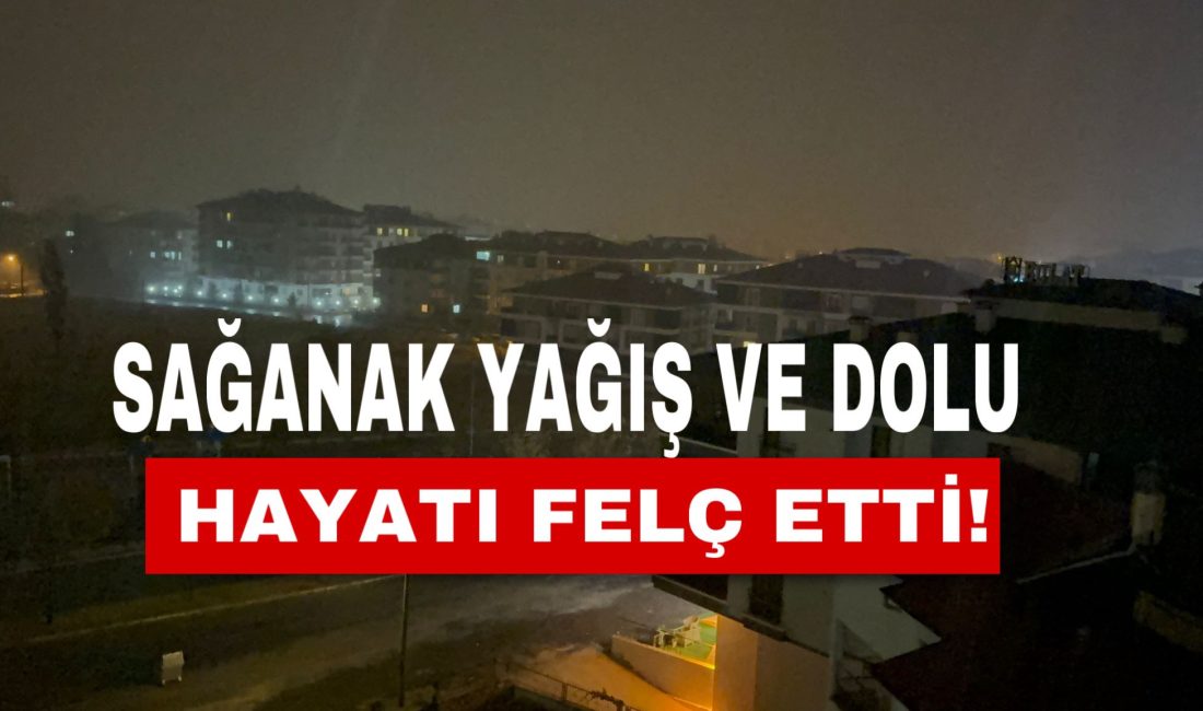 Aksaray gece saatlerinde etkili