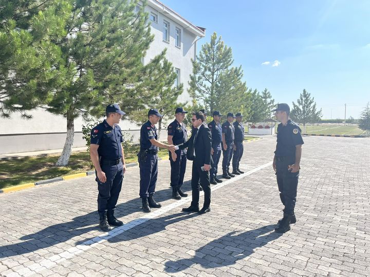 Eskil’de Asayişin Nabzı: Kaymakam Yurddaş Jandarma’yı Ziyaret Etti