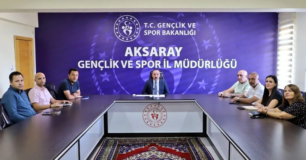 Gençlik ve Spor İl Müdürü Aslan Yıldız’dan Önemli Toplantı: Sporun Geleceği Masaya Yatırıldı!