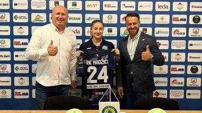 Aksaray Belediyesi Hentbol Takımı'nın yıldız sporcusu Sueda Nur Ermen, Bosna