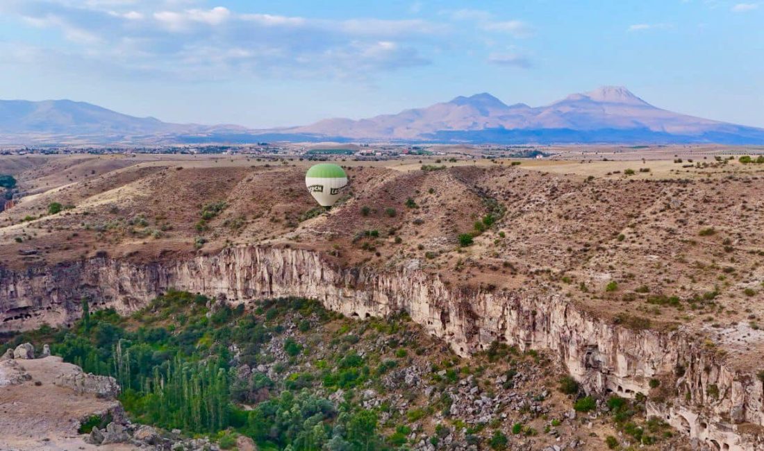 Aksaray Ihlara Vadisi'nde, sıcak