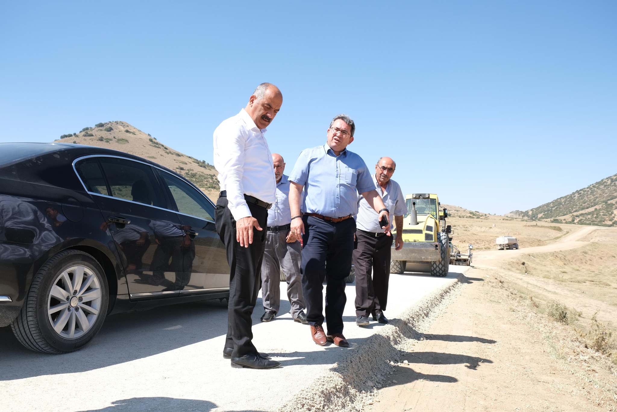 Aksaray’da kırsalın ulaşım çilesine neşter! Yollar denetlendi!