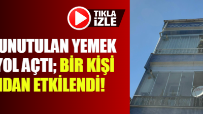 Aksaray’da 16 yaşındaki bir genç evde çıkan yangın sonucu dumandan