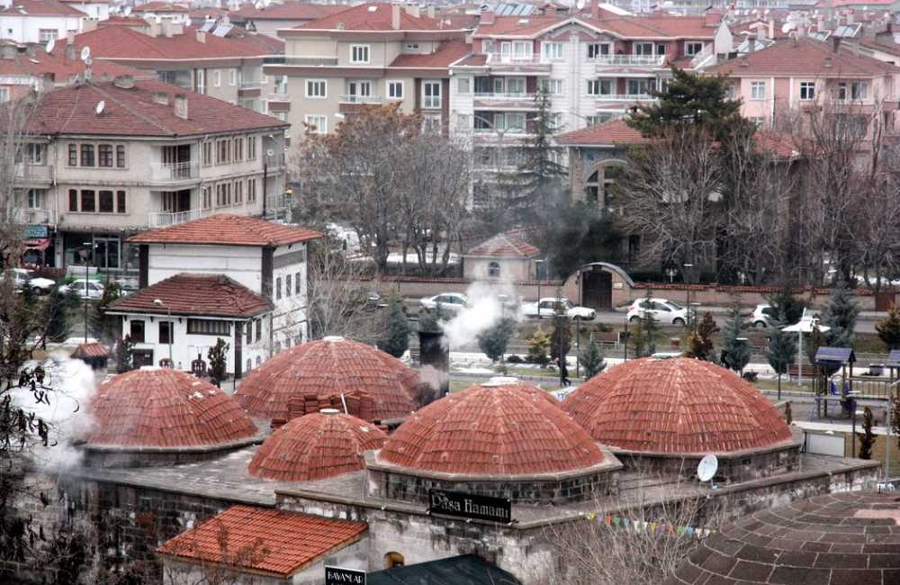 Aksaray şehir merkezinde bulunan