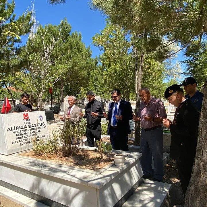 Ortaköy’de şehit Başbuğ şehadet yıl dönümünde anıldı