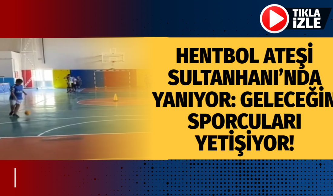 Sporla tanışan çocuklar, hentbol