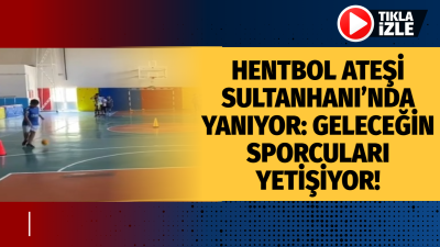 Sporla tanışan çocuklar, hentbol kurslarında eğitimlerine devam ediyor.