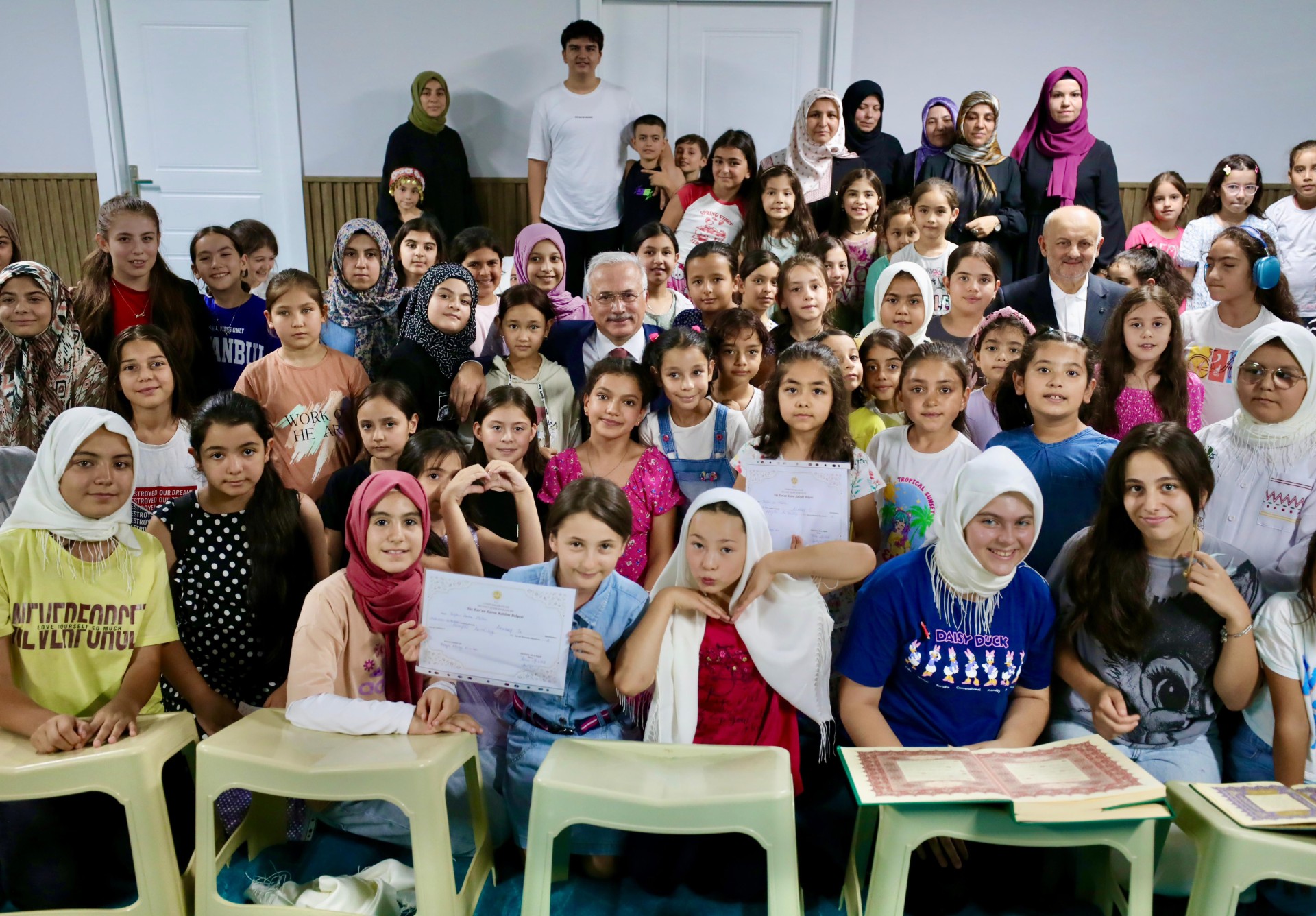 Aksaray’da Yaz Kur’an Kursları tatile girdi