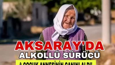 Aksaray'da meydana gelen kazada, yolun karşısına geçmeye çalışan 4 çocuk