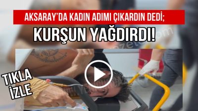 Aksaray’da bir restoranda yaşanan olayda, B.S. adlı kadın, "Adımı çıkardın,