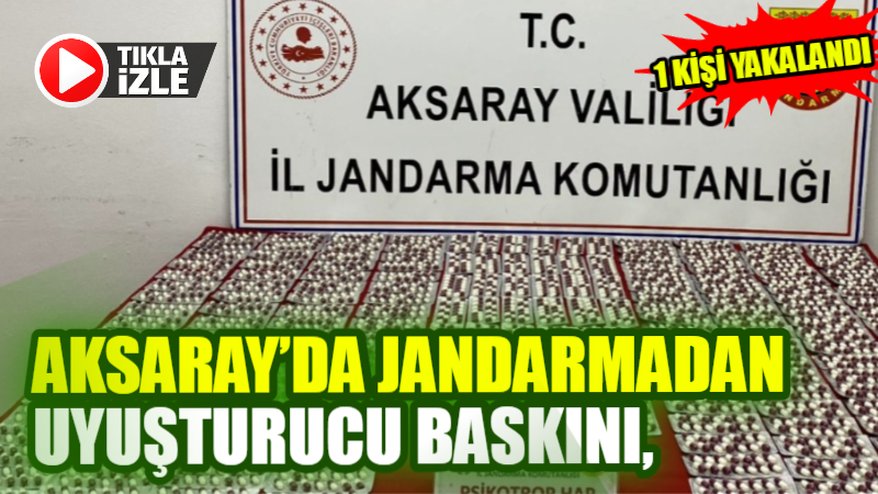 Aksaray’da Jandarma Komutanlığı tarafından