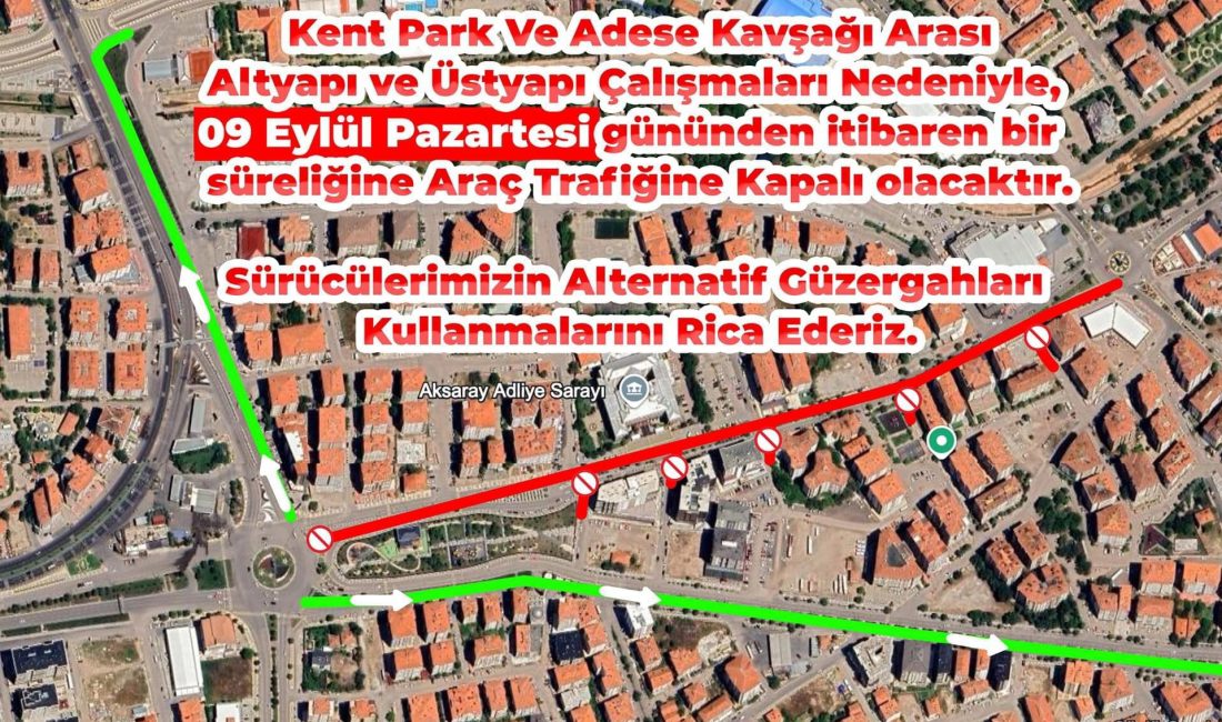 Aksaray Belediyesi, altyapı ve