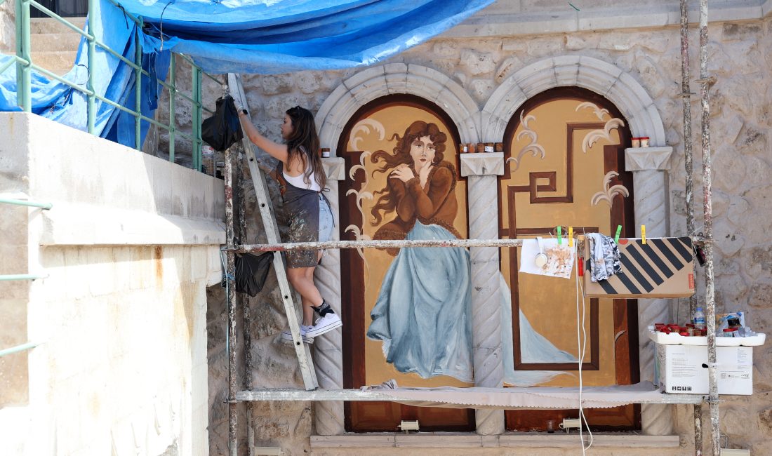 Nevşehir'in Göreme beldesinde yaşayan