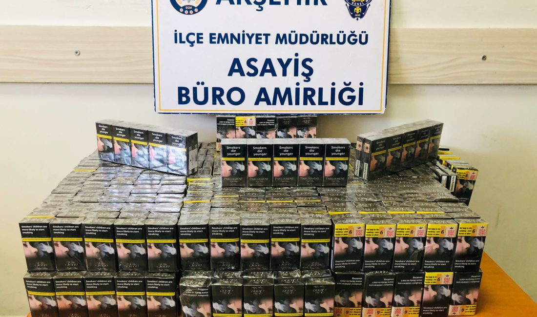 Konya’nın Akşehir ilçesinde polisin