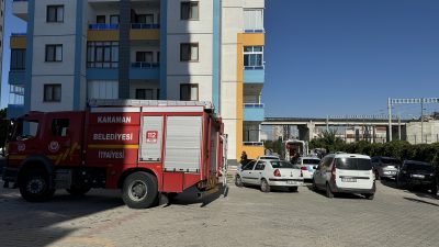 Karaman'da ikinci kattan asansör boşluğuna düşen 12 yaşındaki çocuk yaralandı.