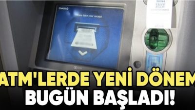 ATM'lerde Yeni Dönem: Para Çekme Limitleri Değişti
