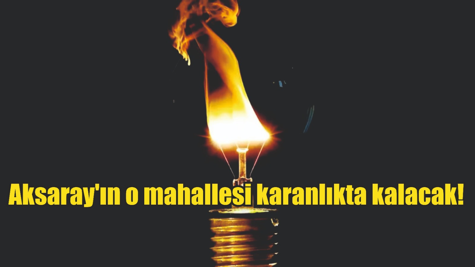 MERAM Elektrik Dağıtım Şirketi tarafından yapılan açıklama kapsamında Aksaray’ın bazı