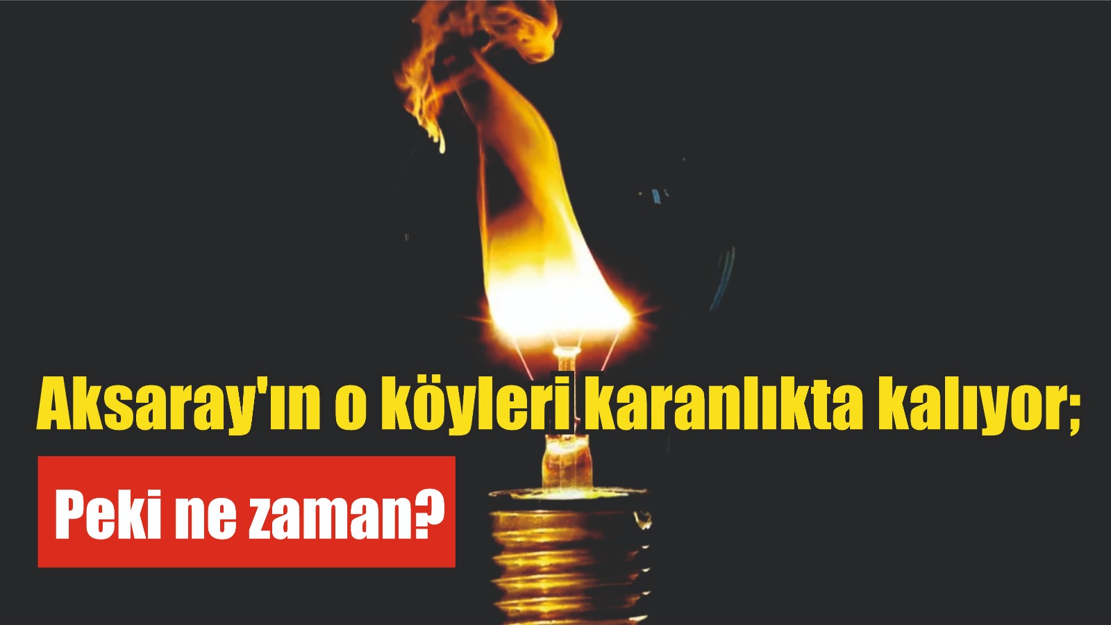 MERAM Elektrik Dağıtım Şirketi tarafından yapılan açıklama kapsamında Aksaray’ın bazı