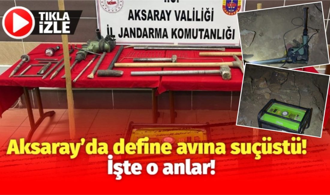 Aksaray’ın Ağaçören ilçesinde Jandarma