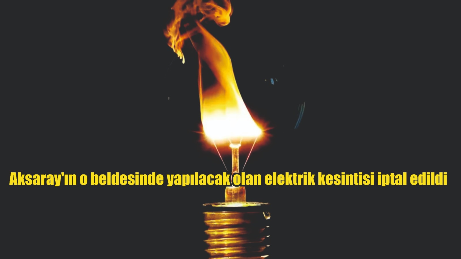 MERAM Elektrik Dağıtım Şirketi tarafından yapılan açıklama kapsamında Aksaray’ı bazı