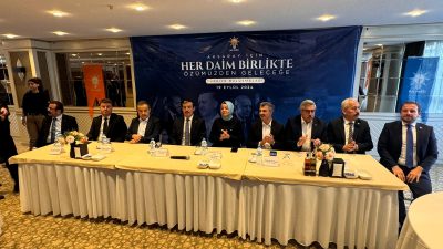 AK Parti Genel merkezi tarafından ülke genelinde başlatılan Türkiye Buluşmaları