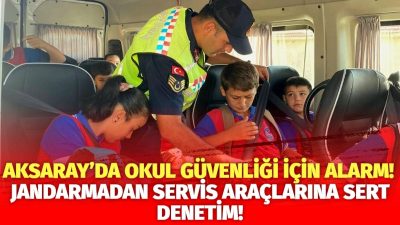 2024-2025 eğitim öğretim yılının başlamasıyla birlikte, Aksaray İl Jandarma Komutanlığı,
