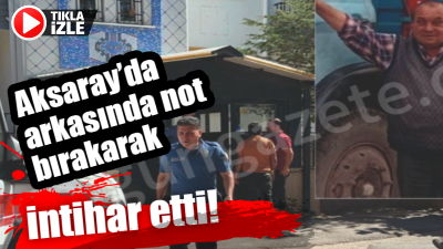 Aksaray’da kendini evinin salonunda asarak yaşamına son veren Yusuf Bilgiç