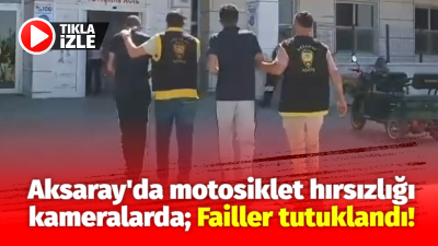 Şifahane Mahallesi'nde gerçekleşen motosiklet hırsızlığı, Asayiş Şube Müdürlüğü'nün başarılı çalışmalarıyla