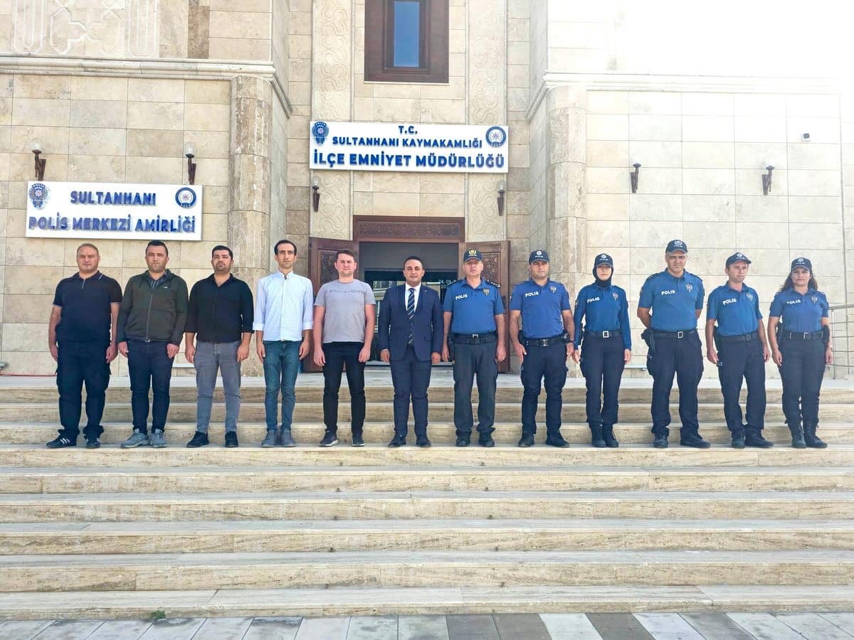 Kaymakam’dan emniyete ziyaret: İlçedeki güvenlik çalışmaları masaya yatırıldı!