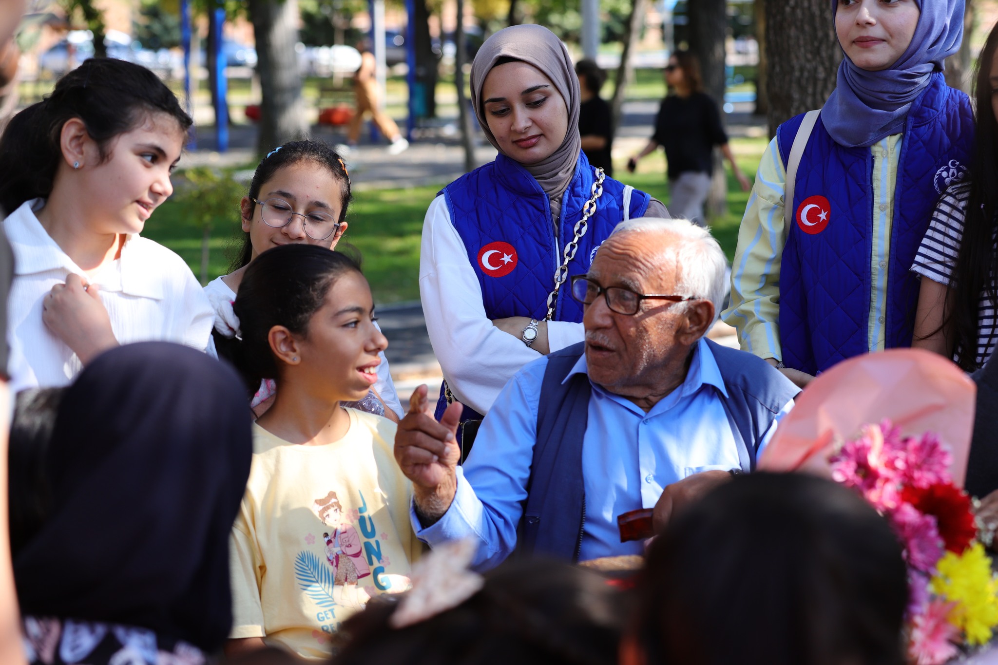 Aksaray’da iki kuşak bir arada; Kültür aktarımı yapıldı