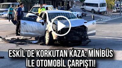 Eskil'de Mevsimlik İşçileri Taşıyan Minibüs Kaza Yaptı: 7 Yaralı !