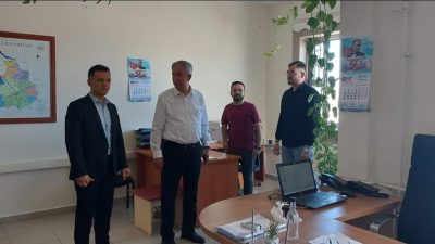Aksaray İl Millî Eğitim Müdürü Metin Alpaslan, kurumun çeşitli birimlerini