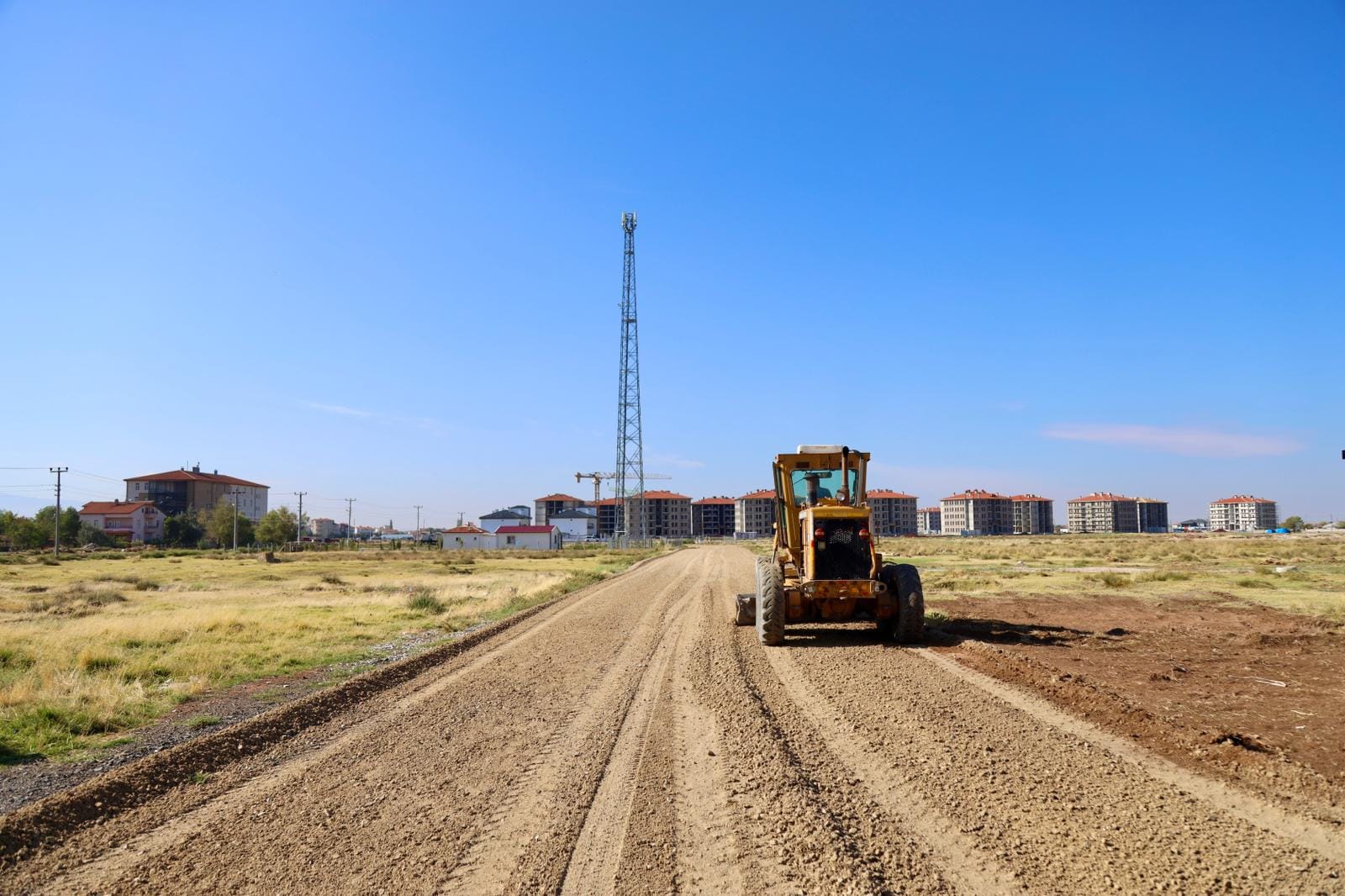 Aksaray’da yollar dayanıklı hale getiriliyor