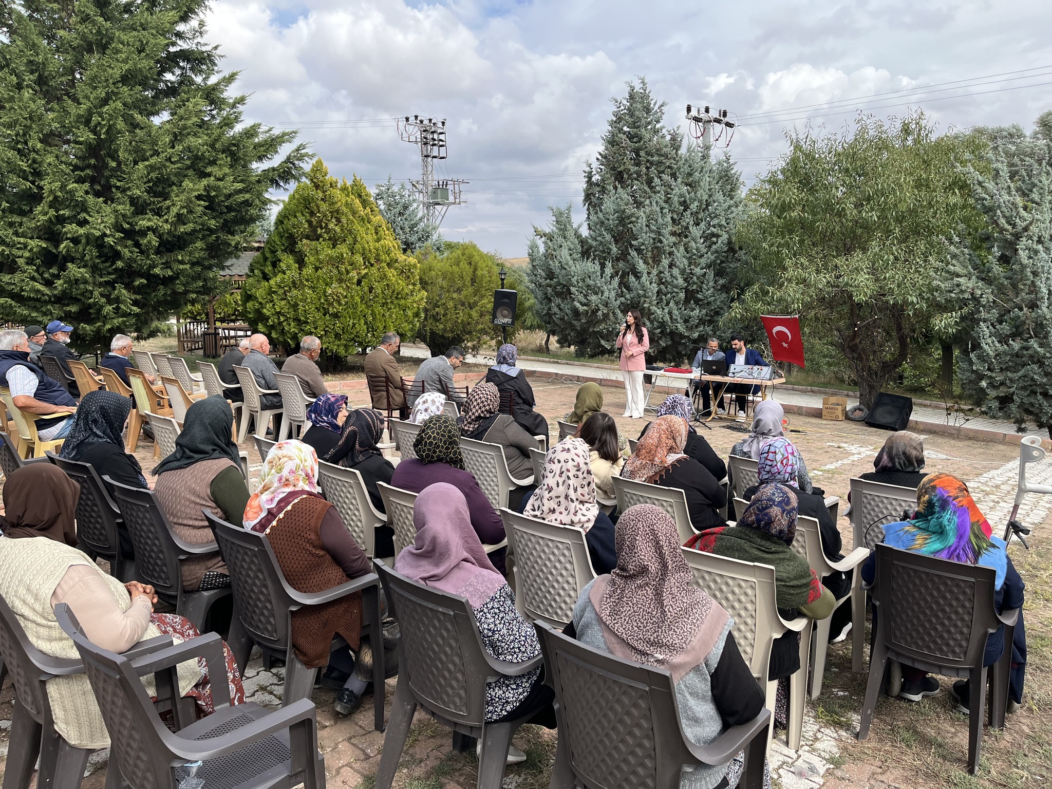 Sarıyahşi Kaymakamı Mevlid-i Nevi programında; Köy halkıyla iç içe