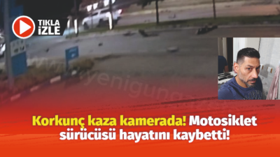 Aksaray’da 13 Eylül Cuma akşamı otomobil ve motosikletin çarpıştığı korkunç