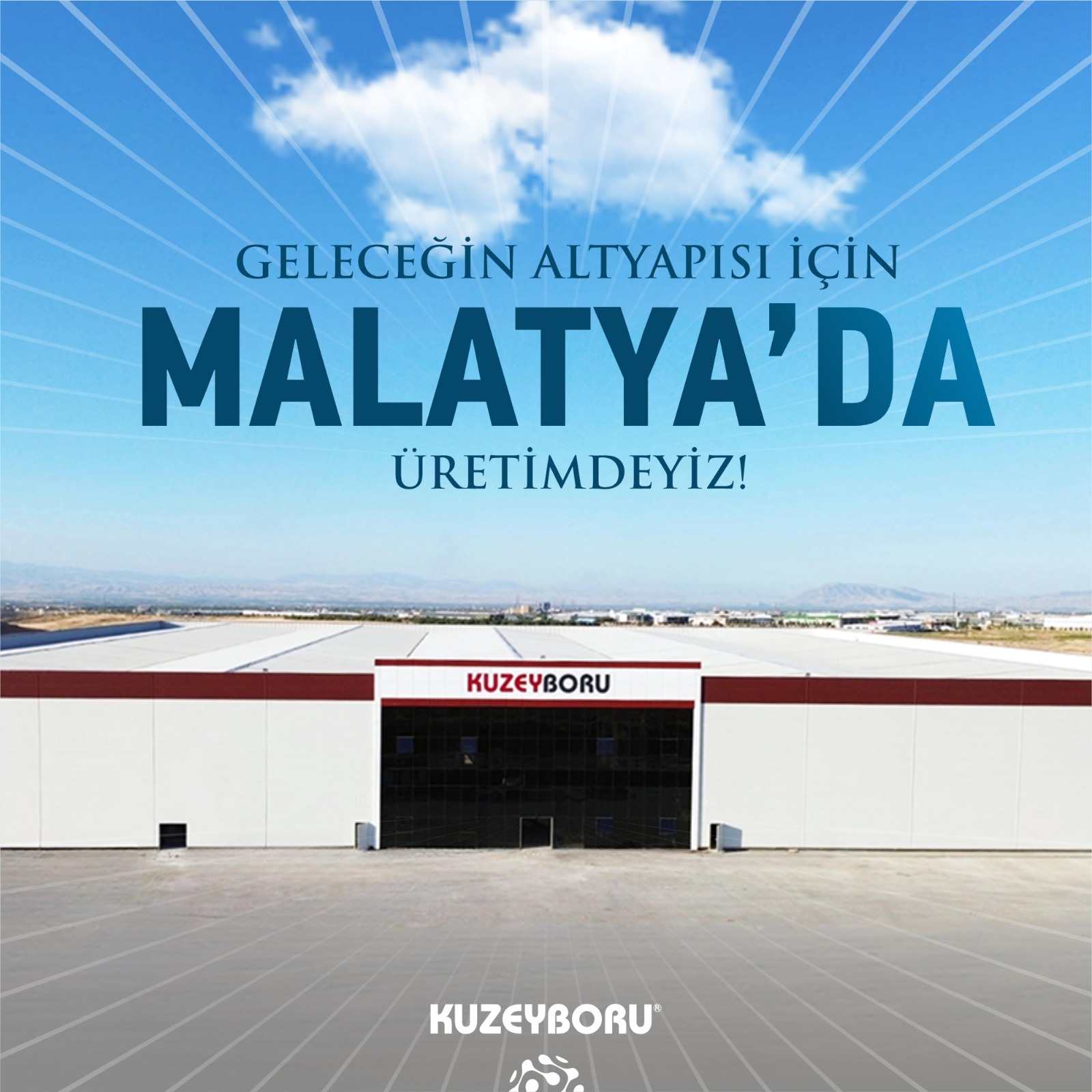 Kuzeyboru, Malatya’da 25 milyon dolarlık üretim tesisi faaliyete geçti