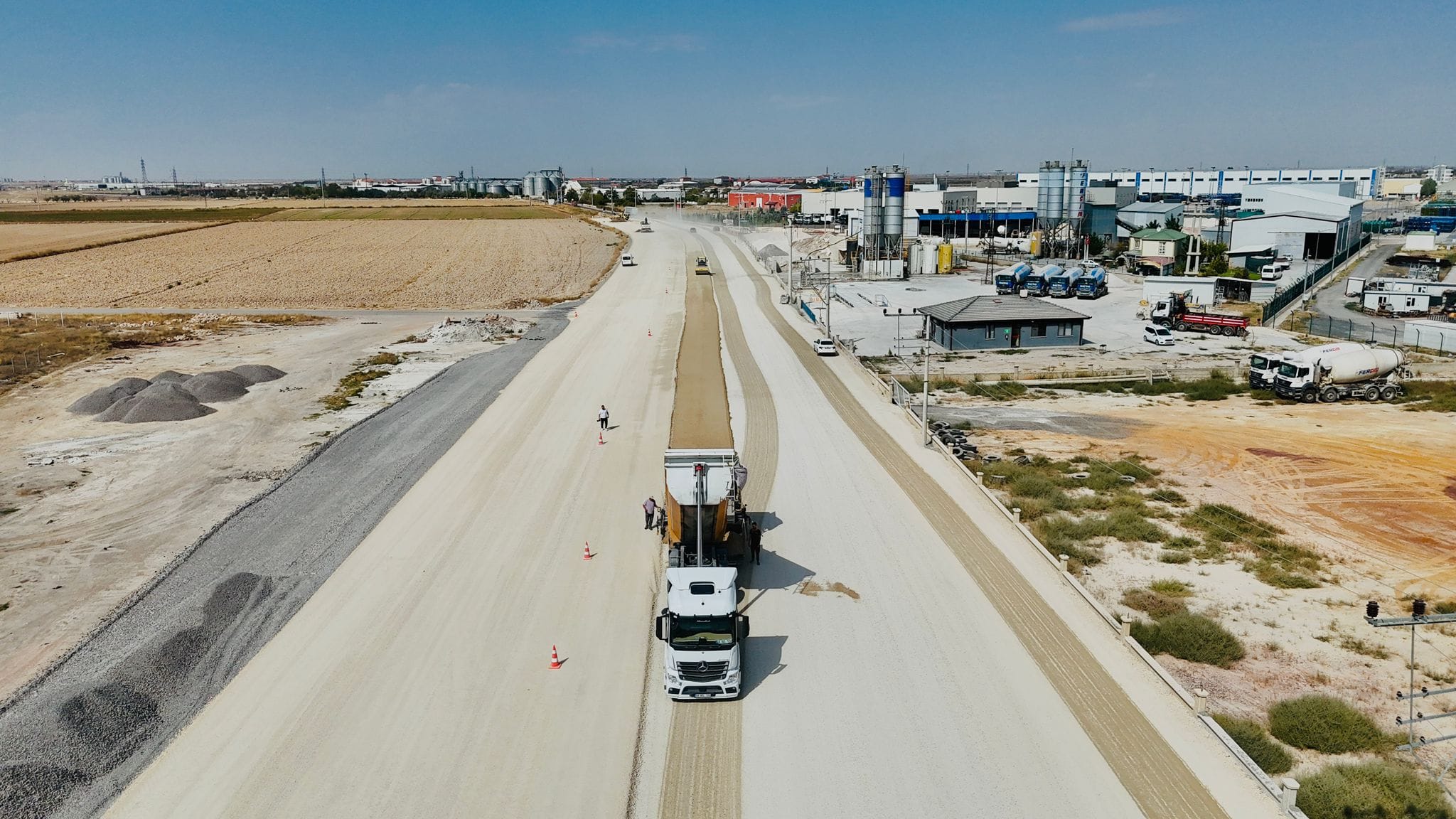 Aksaray’da ulaşım ağı güçlendiriliyor; Adana – Konya Yeni Bağlantı Bulvarında çalışmalar sürüyor