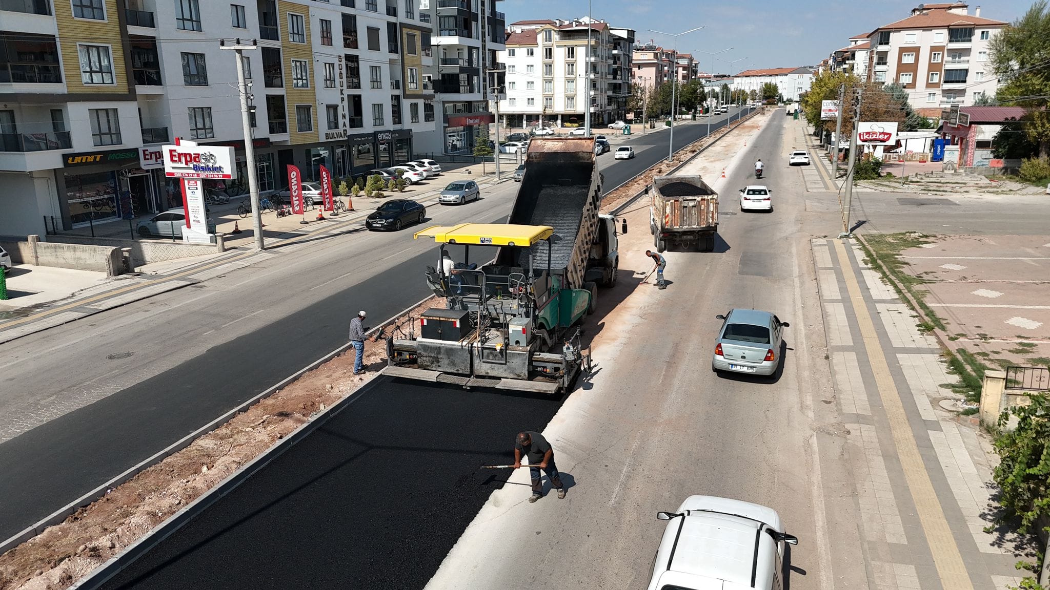 Alparslan Türkeş bulvarından yollar genişliyor, ulaşım rahatlıyor