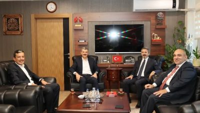 AK Parti Aksaray İl Başkanı Hamza Aktürk ve Aksaray Milletvekili