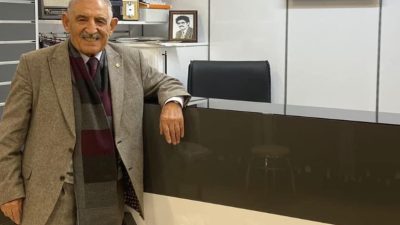 Aksaray’ın köklü esnaflarından Ünlüler Giyimin sahibi Hakkı Ünlü, 84 yaşında