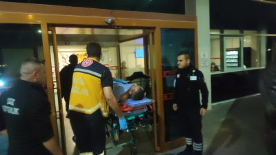 Konya’nın Seydişehir ilçesinde ayağını çapa motoruna kaptıran bir kişi yaralandı.